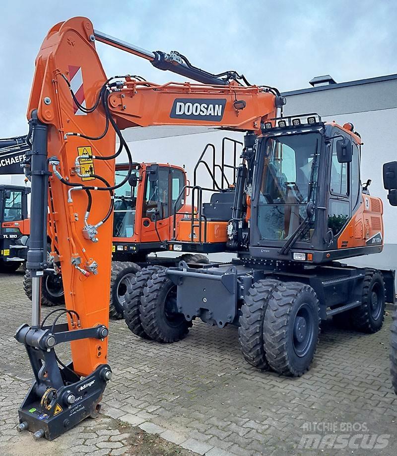Doosan DX 170 W-7 Ekskavatori uz riteņiem