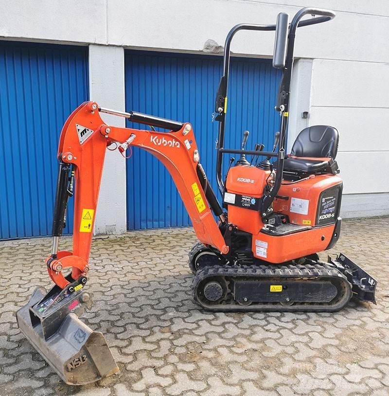 Kubota K 008-5 VHG Mini ekskavatori < 7 t