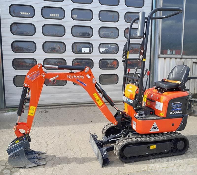 Kubota K 008-5 VHG Mini ekskavatori < 7 t