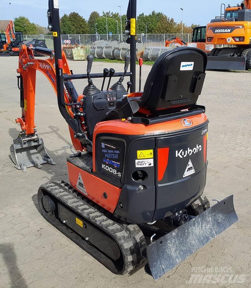 Kubota K 008-5 VHG Mini ekskavatori < 7 t