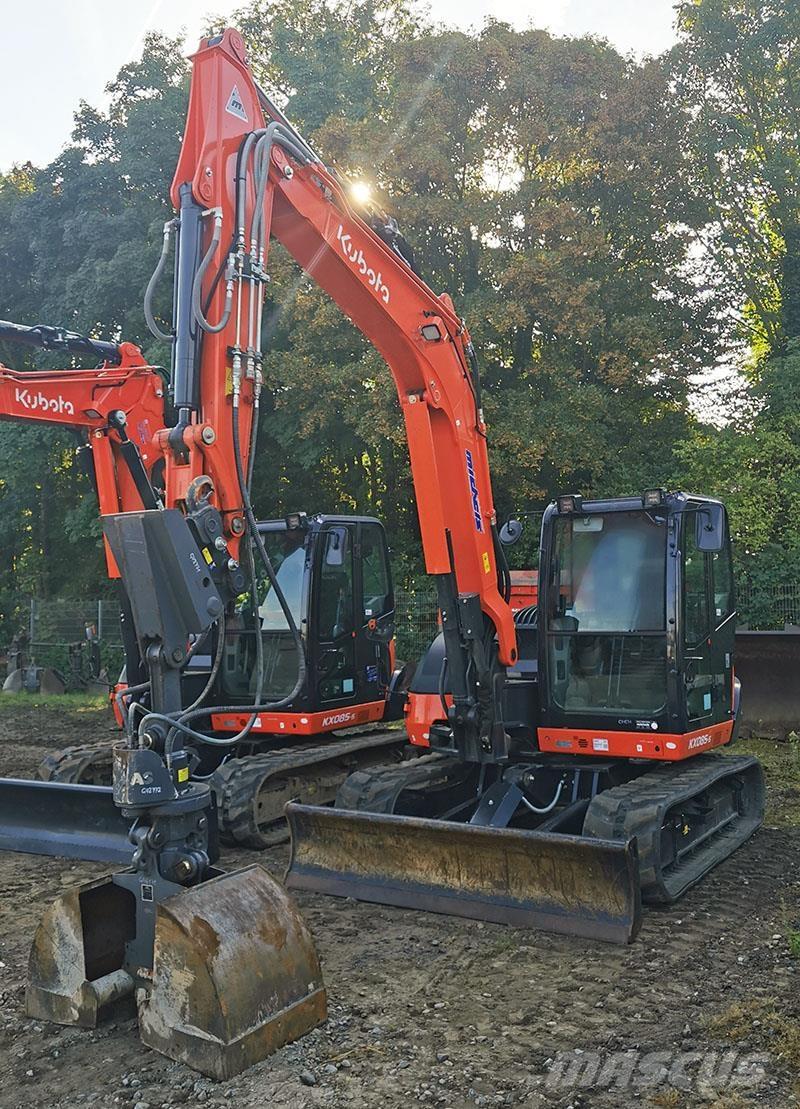 Kubota KX 085-5 GL Mini ekskavatori < 7 t