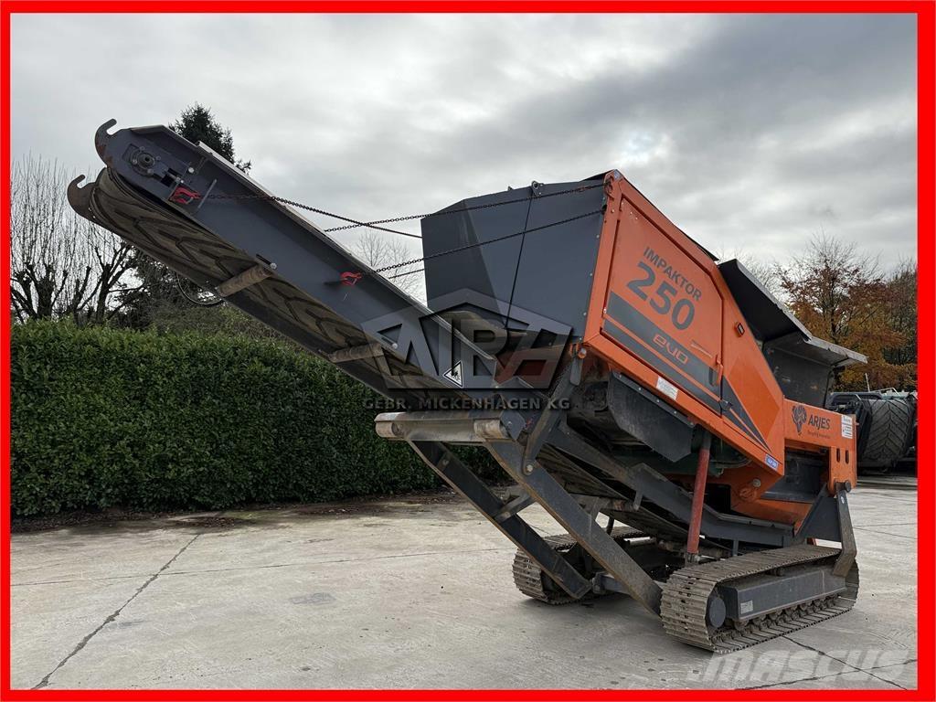 Arjes Impaktor 250 Būvniecība- Citi