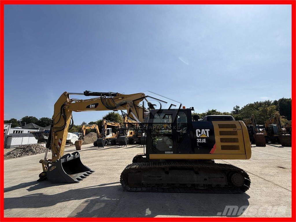 CAT 323 EL Kāpurķēžu ekskavatori