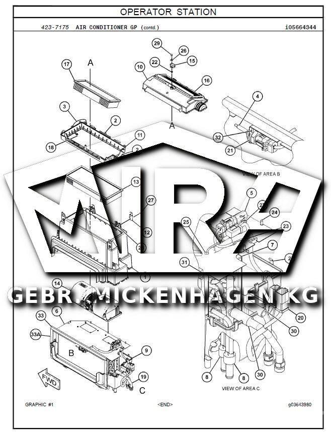CAT 926 M/ Lüfter Kabīnes un interjers