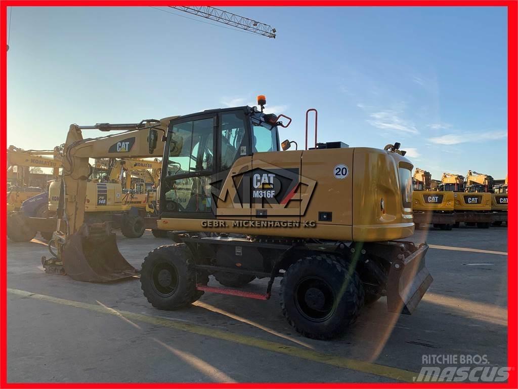 CAT M316 F Ekskavatori uz riteņiem