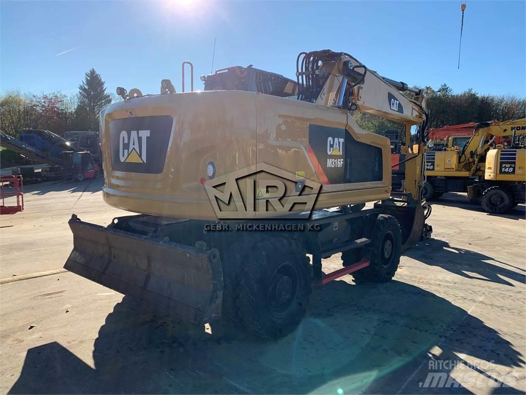 CAT M316 F Ekskavatori uz riteņiem