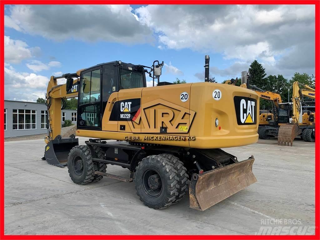 CAT M322 F Ekskavatori uz riteņiem