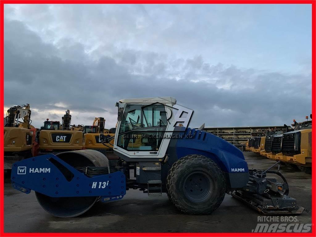 Hamm H 13i + Platten Vienvalča grunts veltņi