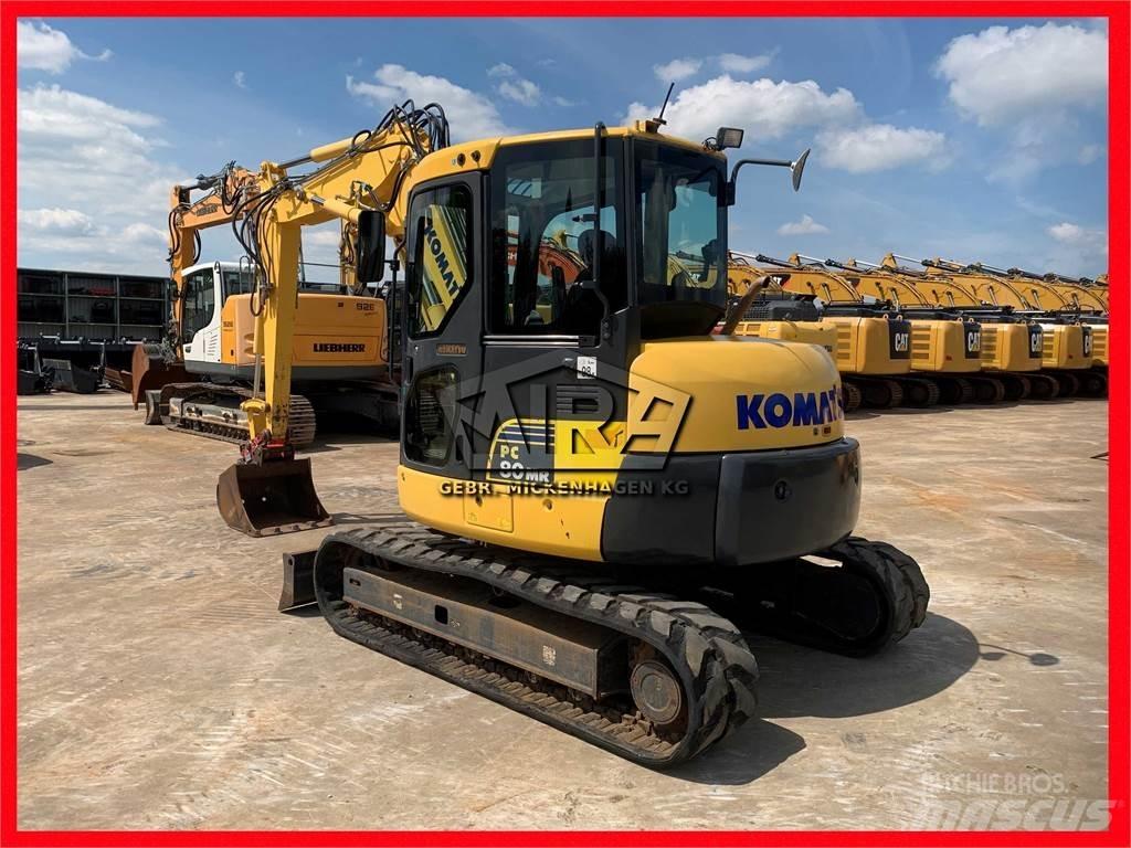 Komatsu PC80 MR-3 Mini ekskavatori < 7 t