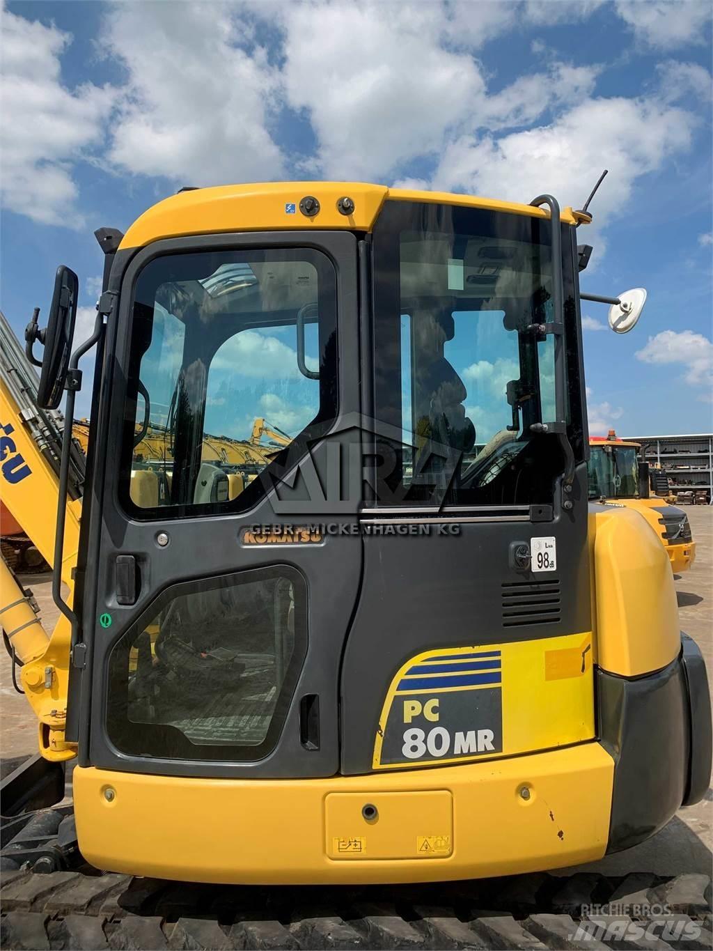 Komatsu PC80 MR-3 Mini ekskavatori < 7 t