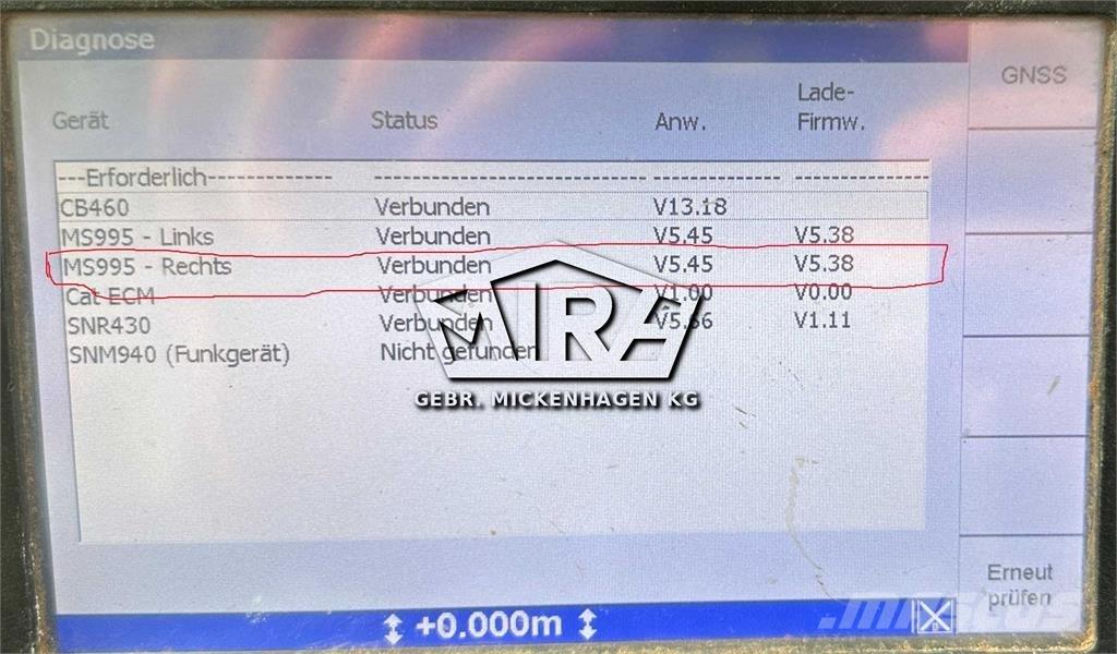 Trimble MS995 Būvniecība- Citi