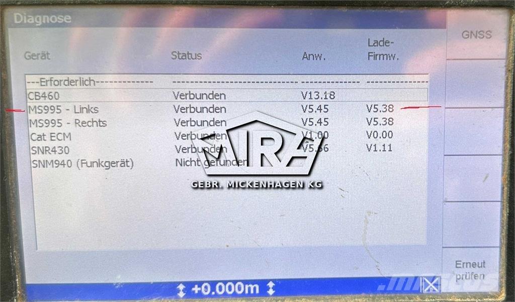 Trimble MS995 Būvniecība- Citi