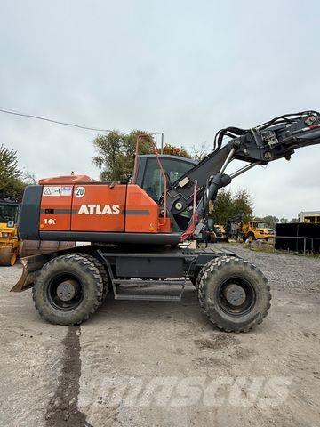 Atlas 160 W Ekskavatori uz riteņiem