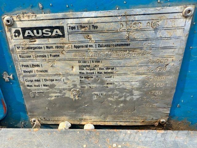 Ausa D 450 Artikulētie pašizgāzēji