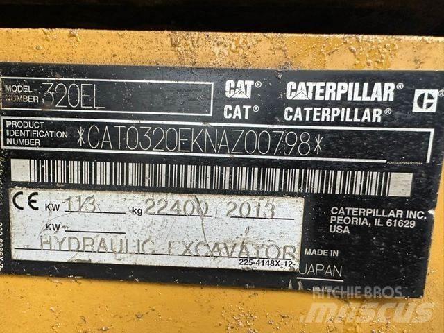CAT 320 EL Kāpurķēžu ekskavatori