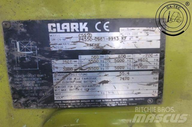 Clark C55SD Tehnika ar dīzeļa dzinēju