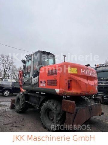 Hitachi ZX 140 W - 3 Ekskavatori uz riteņiem