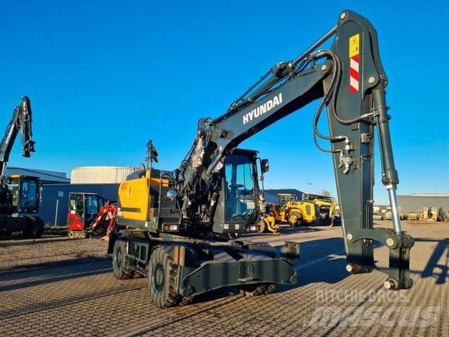 Hyundai HW140A Ekskavatori uz riteņiem
