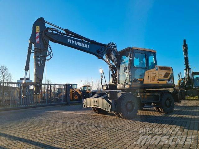 Hyundai HW140A Ekskavatori uz riteņiem
