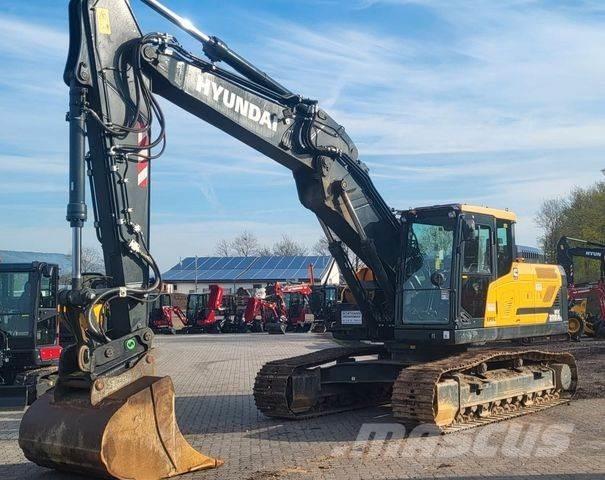 Hyundai HX 210 AL Kāpurķēžu ekskavatori