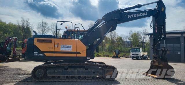 Hyundai HX 210 AL Kāpurķēžu ekskavatori