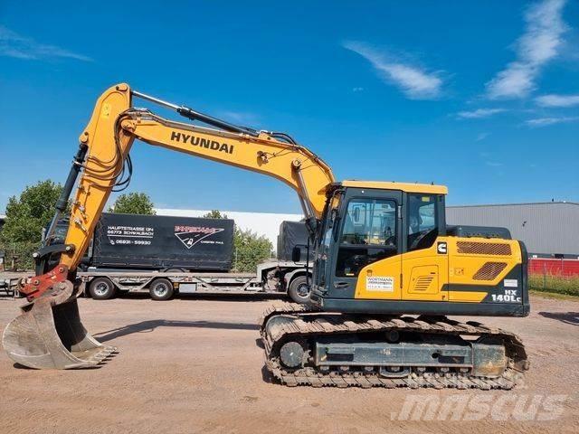 Hyundai HX140LC Kāpurķēžu ekskavatori