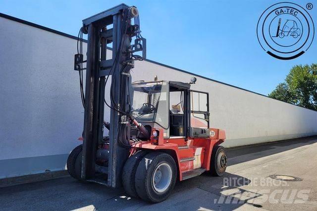 Kalmar DCE120-6 Tehnika ar dīzeļa dzinēju
