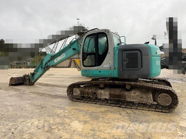 Kobelco SK200SR Kāpurķēžu ekskavatori
