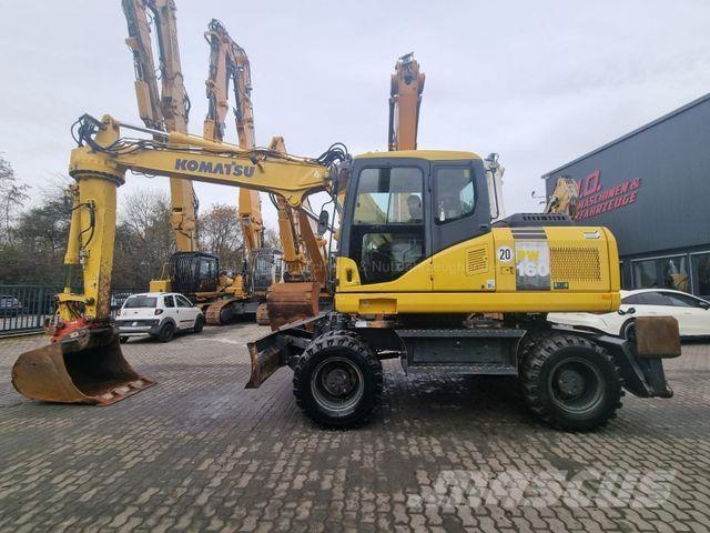Komatsu PW 160-7EO Kāpurķēžu ekskavatori