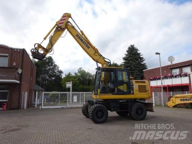 Komatsu PW180-11 Ekskavatori uz riteņiem