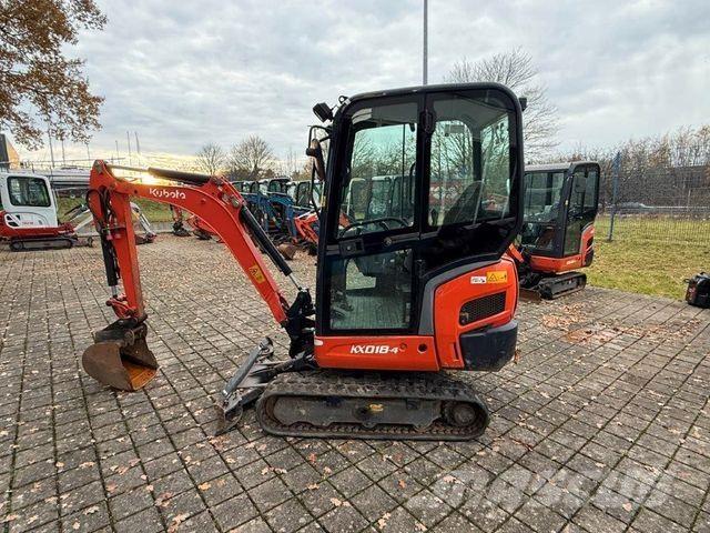 Kubota KX018-4 Mini ekskavatori < 7 t