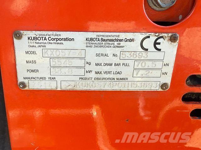 Kubota KX057-4 Mini ekskavatori < 7 t