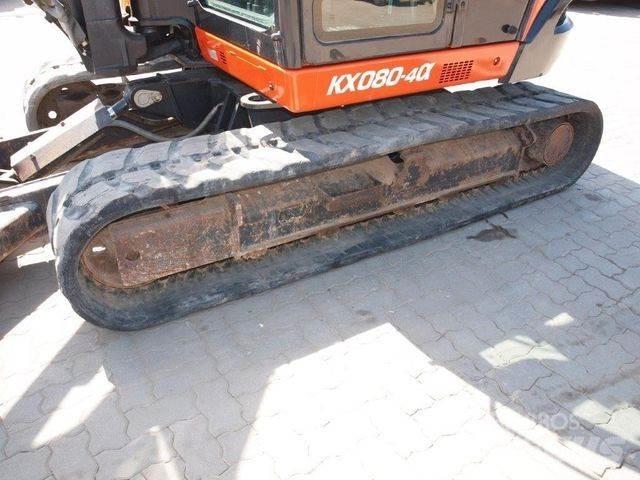 Kubota KX080-4a Mini ekskavatori < 7 t