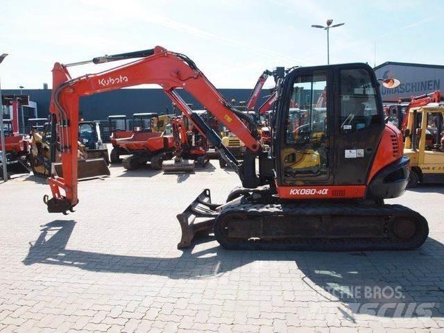 Kubota KX080-4a Mini ekskavatori < 7 t