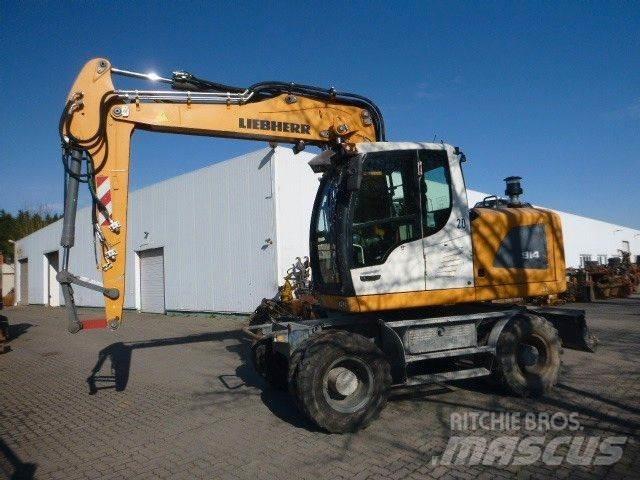 Liebherr A 914 Litr. Ekskavatori uz riteņiem