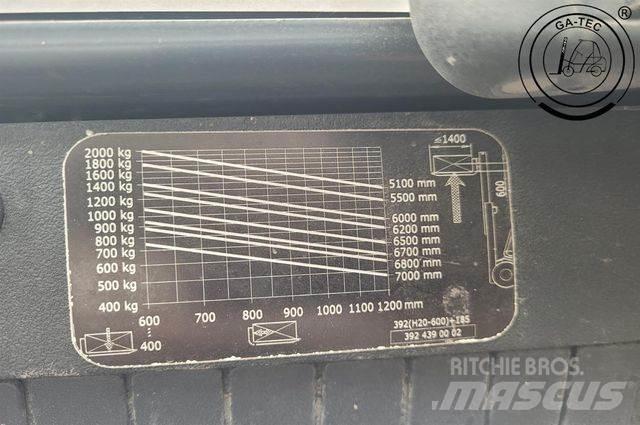 Linde H20D Tehnika ar dīzeļa dzinēju