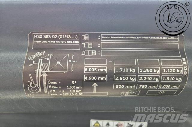Linde H30D Tehnika ar dīzeļa dzinēju