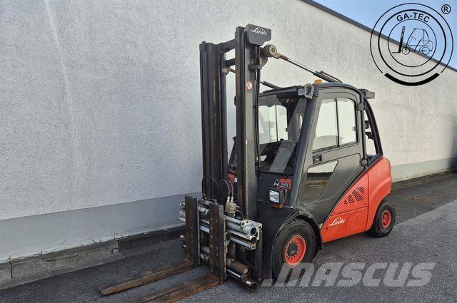 Linde H35D-01 Tehnika ar dīzeļa dzinēju