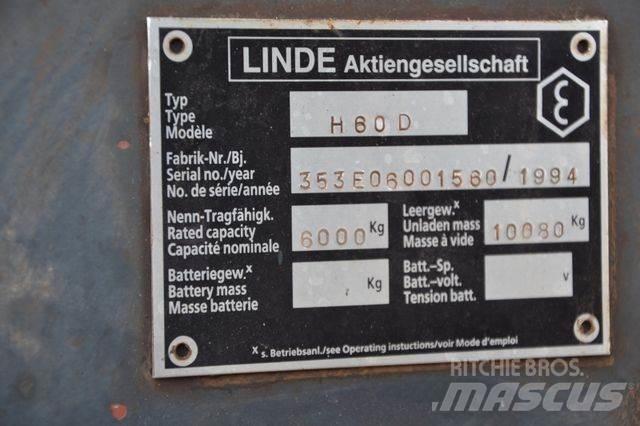 Linde H60D / Duplex Tehnika ar dīzeļa dzinēju