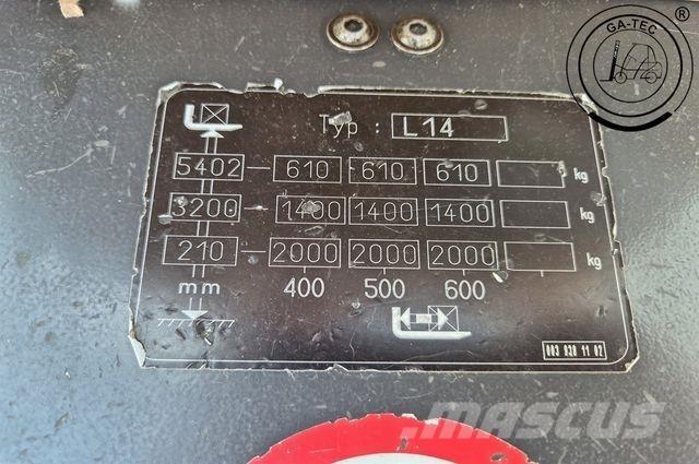 Linde L14i Pasūtījumu savācējs lielam augstumam