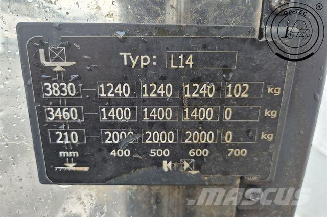 Linde L14i Pasūtījumu savācējs lielam augstumam