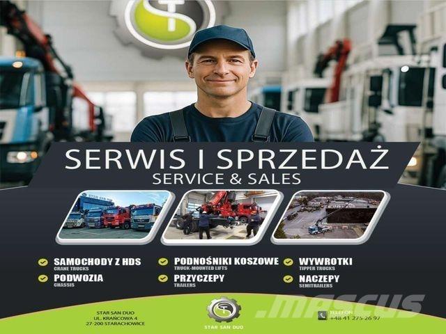 MAN - Smagās mašīnas ar celtni