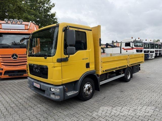MAN TGL 8.180 BB Platformas/izkraušana no sāniem