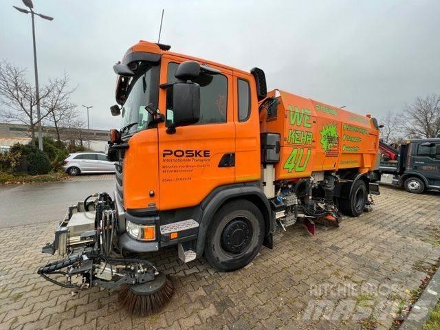 Scania G360 Ielu tīrāmās mašīnas