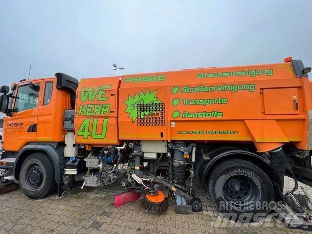 Scania G360 Ielu tīrāmās mašīnas