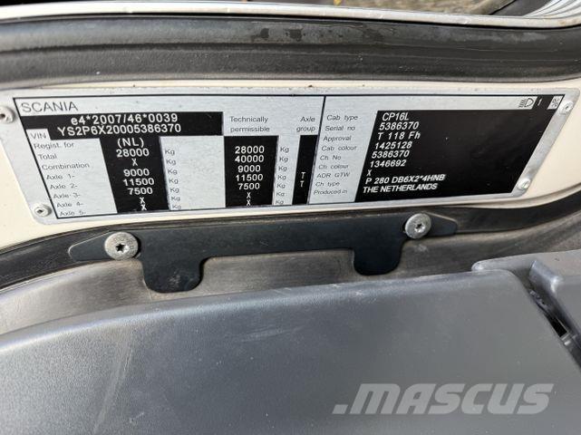 Scania P280 6X2*4 Šasija ar kabīni