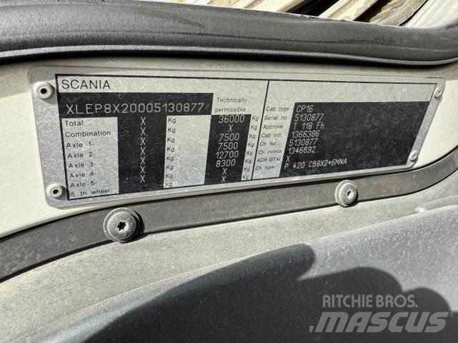 Scania P420 8X2*6 Šasija ar kabīni