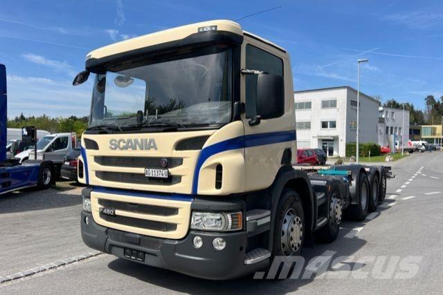 Scania P450 10x4 Šasija ar kabīni