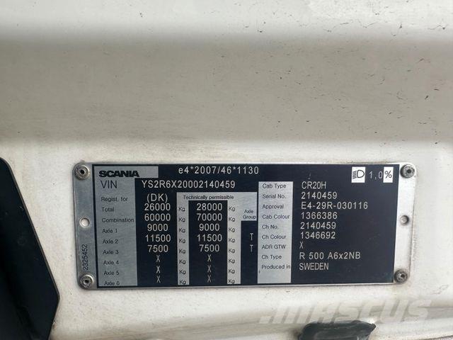 Scania R 500 6x2 Vilcēji