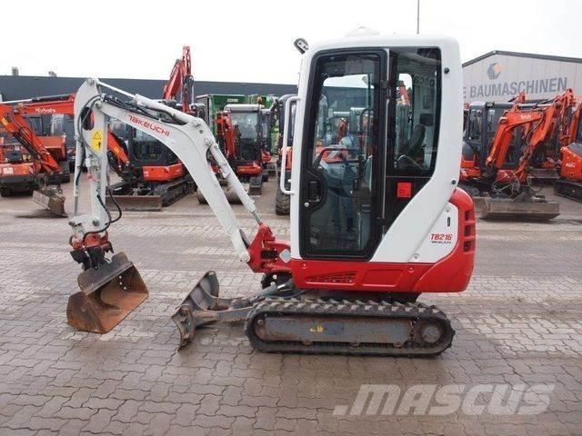 Takeuchi TB 216 Mini ekskavatori < 7 t